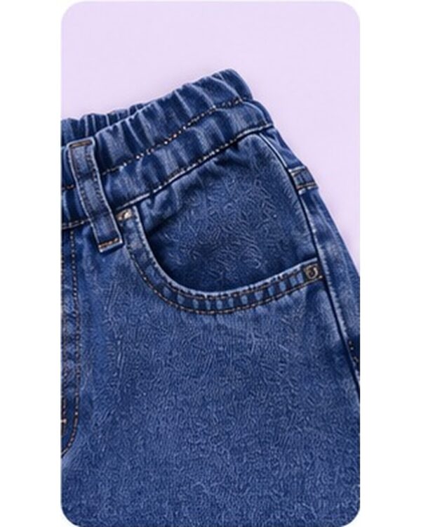 Girls Wide Leg Denim Jeans