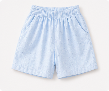 Girls Cotton Shirt & Shorts Co-ord Set - Image 8