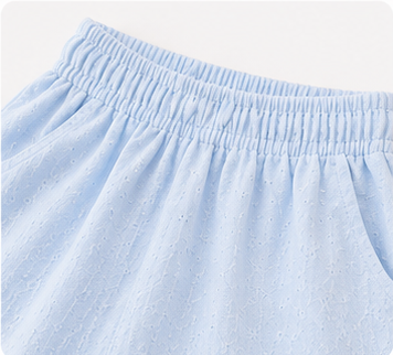 Girls Cotton Shirt & Shorts Co-ord Set - Image 5